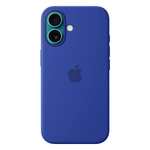 Силиконовый чехол с поддержкой MagSafe Apple Silicone Case для iPhone 16, Ultramarine (Ультрамарин)