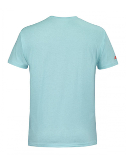 Мужская теннисная футболка Babolat Exercise Vintage Tee Men - angel blue heather