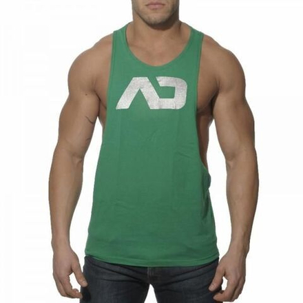 Мужская майка зеленая Addicted Green AD43