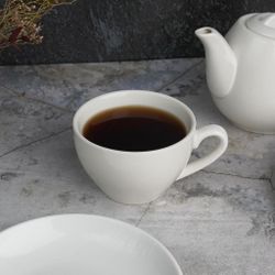 Чайная пара 200 мл белая d 8,6 см h6,2 см фарфор P.L. Proff Cuisine [4]