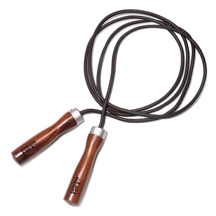 JRL-6252a Скакалка с утяжелителем кожаная