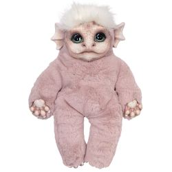 Игрушка мягкая Дракон Бэби Мистик Пудровый