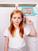 Кармашки для детского сада на резинке. Единорог