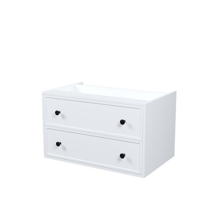 Тумба подвесная IDDIS Torr, под столешницу 80 см, белый матовый, TOR80WBi95