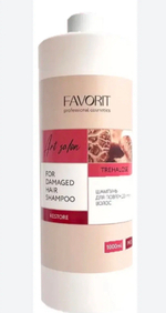 Шампунь для поврежденных  волос Фаворит ART SALON SHAMPOO FOR DAMAGEN  1000 мл. FV