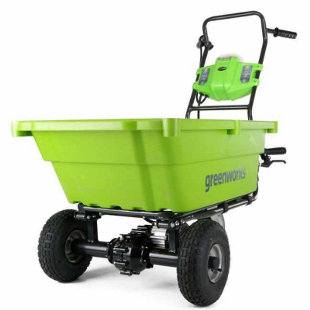 Садовая тележка самоходная Greenworks 106 л G-MAX 40V G40GC (без АККУМ и Зар устр)