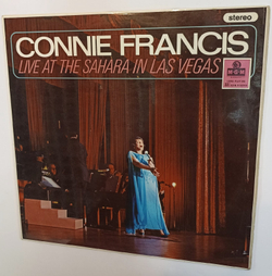 Connie Francis Live At The Sahara In Las Vegas (UK 1966)