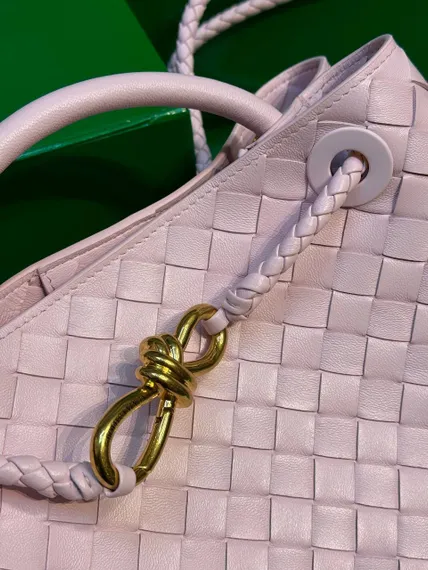 Сумка Bottega Veneta Andiamo розовый