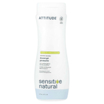 ATTITUDE, Sensitive Natural, гель для душа, без запаха, 473 мл (16 жидк. Унций)