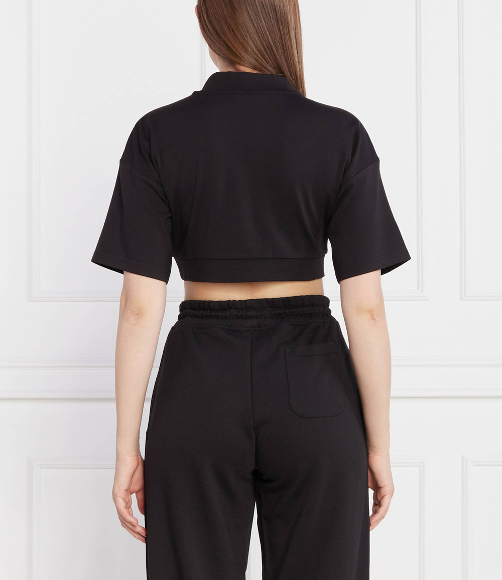 Футболка TJW SP CRP XS BADGE MOCK NECK Tommy Jeans - черный(DW0DW16111)