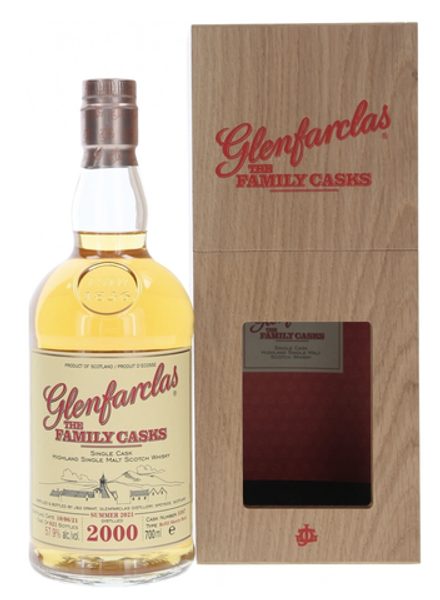 Виски Glenfarclas 2000 Family Casks, 0.7 л.