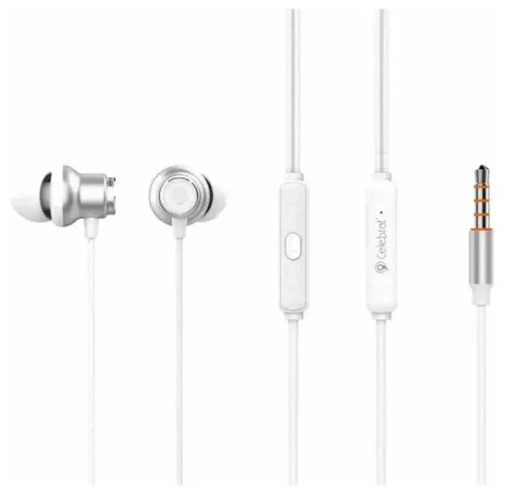 Наушники Celebrat D5 Silver