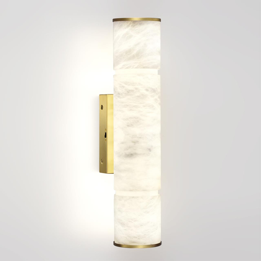 6674/12WA L-VISION ODL24 198 Настенный светильник латунь/металл/алебастр IP20 LED 12W 540Лм 3000K/3500K/4000K MARBELLA