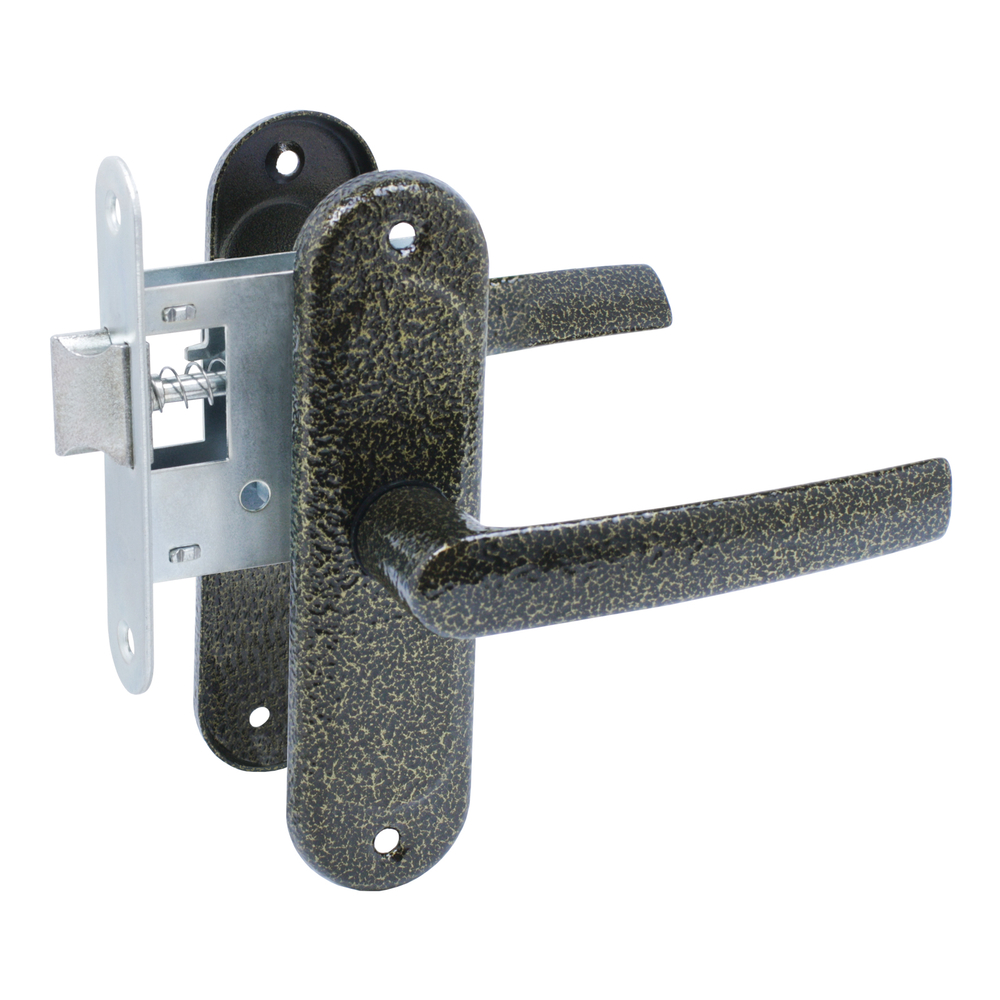 Защелка дверная ЗЩ1.45 бронза Птимаш (20шт/уп)