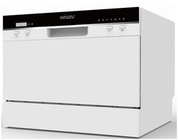 Посудомоечная машина Ginzzu DC361 компактная, 6 комплектов, средство 3в1