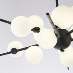 Люстра На Штанге Cherry Bomb 16 Balls Black By Imperiumloft