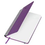 Ежедневник датированный 2025 А5 138x213 мм, BRAUBERG "Mosaic", под кожу, карман для ручки, резинка-фиксатор, фиолетовый, 115836