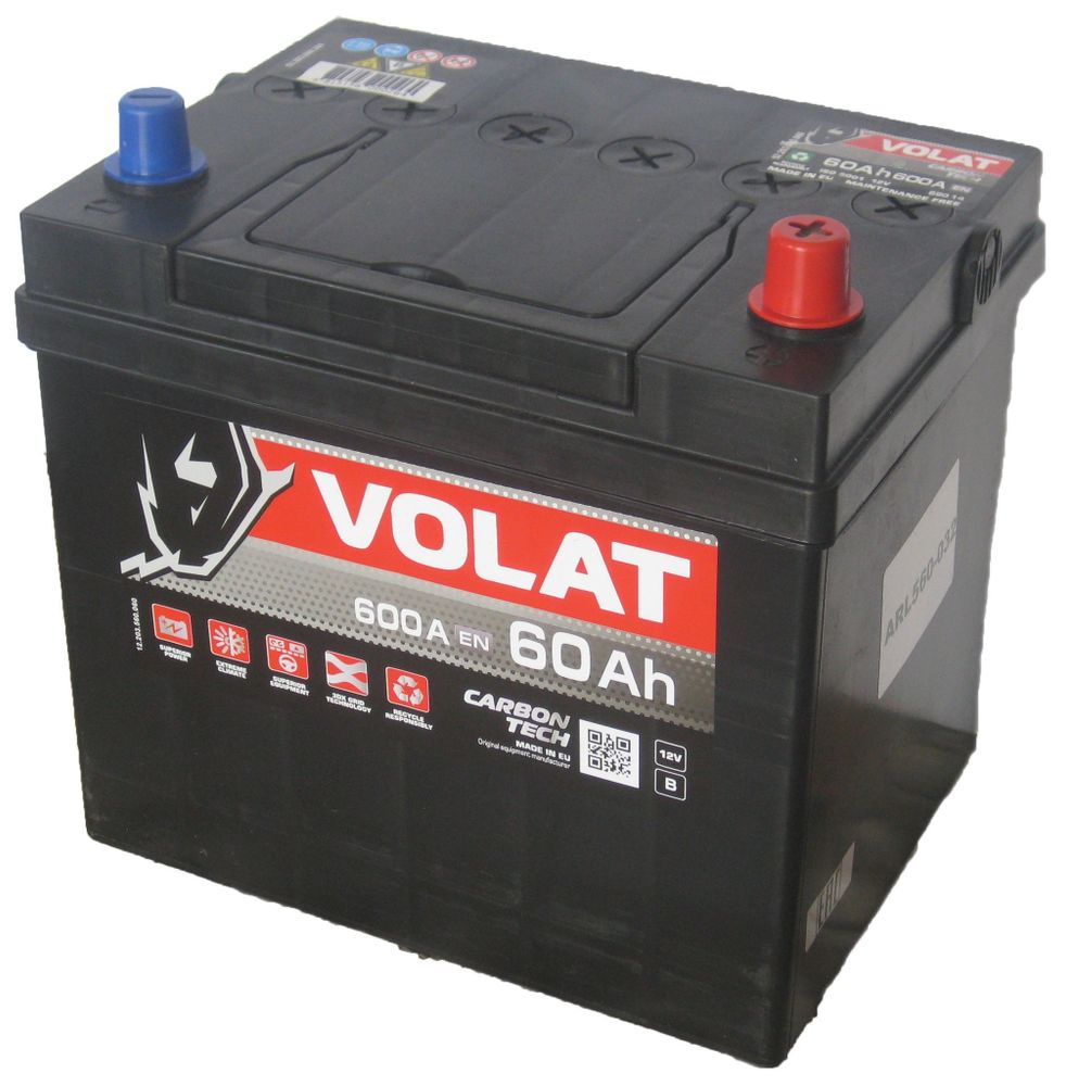Volat ASIA 6CT- 60 ( 65D23 ) аккумулятор