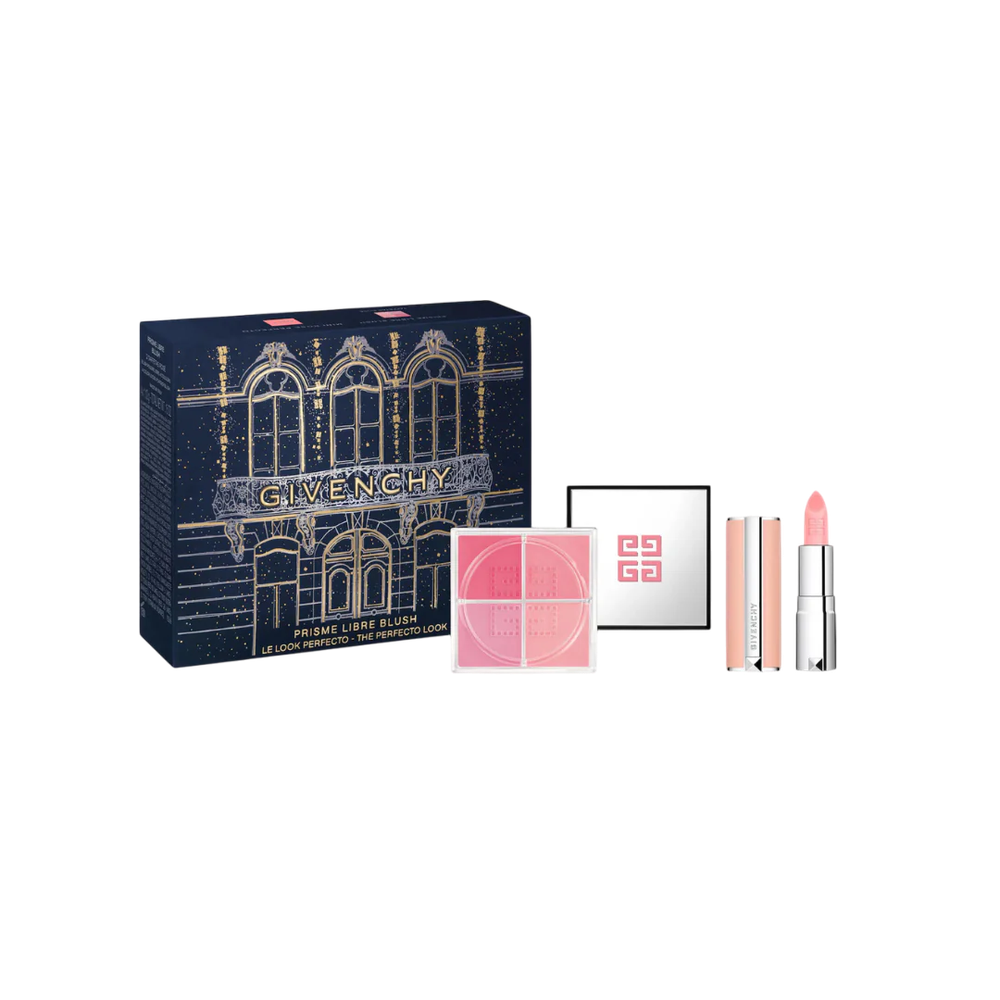 Givenchy Prisme Libre Blush & Perfecto Mini Lip Balm Set