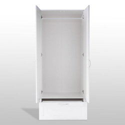 Сириус Шкаф комбинированный 2 двери и 1 ящик