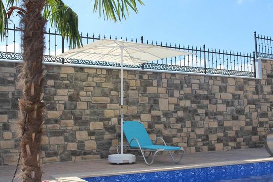 Зонт профессиональный Kiwi Clips 2000 бежевый полиэстер Турция