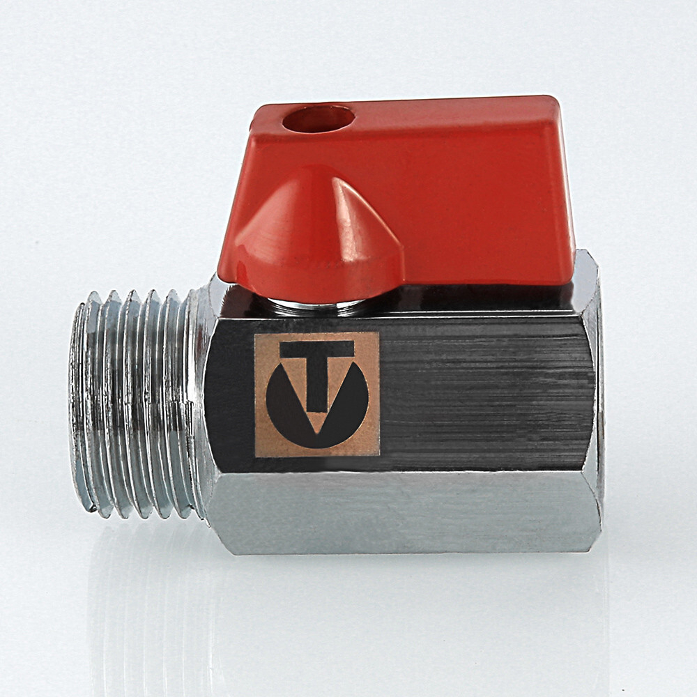 Кран шаровой MINI с внутренней/наружной резьбой 1/2"