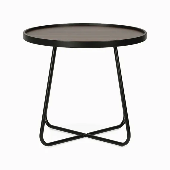 Кофейный стол Calipa Ø60х55 см, шпон ореха