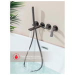 Смеситель для ванны встраиваемый Raglo R07.32.09, графит