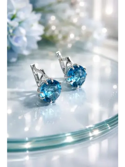 Серьги бижутерные "Небесная грация"