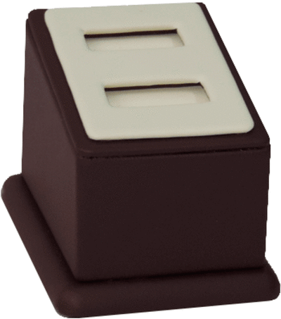 Подставка для 2 колец/кубик/2 ячейки/накладка/основание