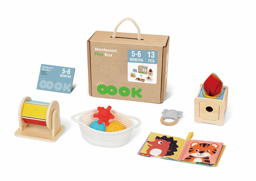 Монтессори Play Box для малышей (5-6 мес.)