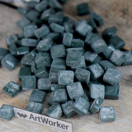 FLORY12 AW019 Стеклянная мозаика 12х12 мм 0,5 кг