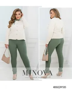 Брюки 585-бирюза Minova