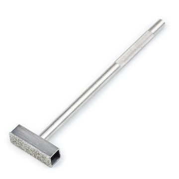 Брусок алмазный Т-образный, ПЕТРОГРАДЪ, для выравнивания заточных кругов, рукоять 210мм