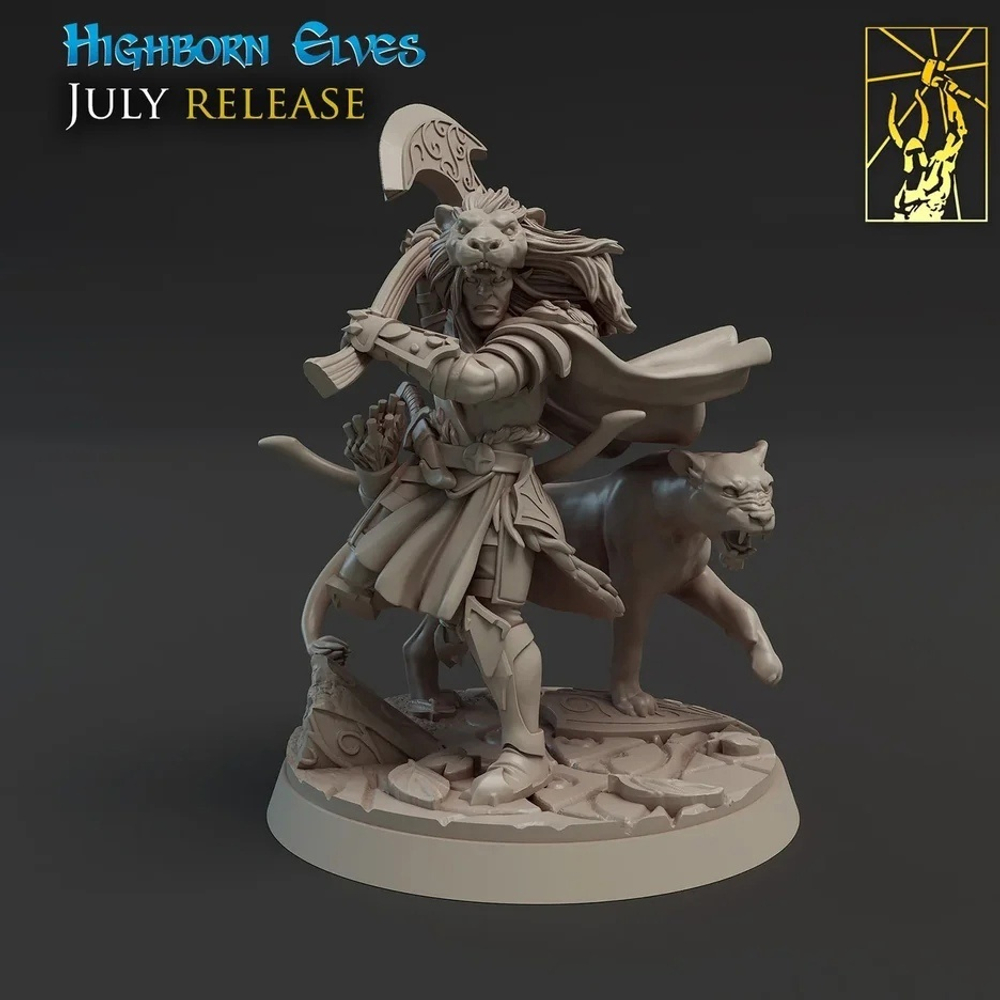 Elven Berserk with Pet