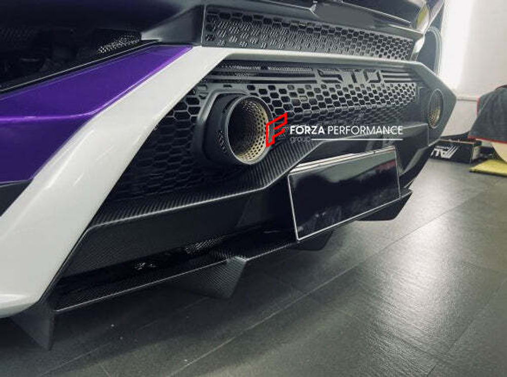 Карбоновый обвес переделка для Lamborghini Huracan в STO Ламборгини Хуракан