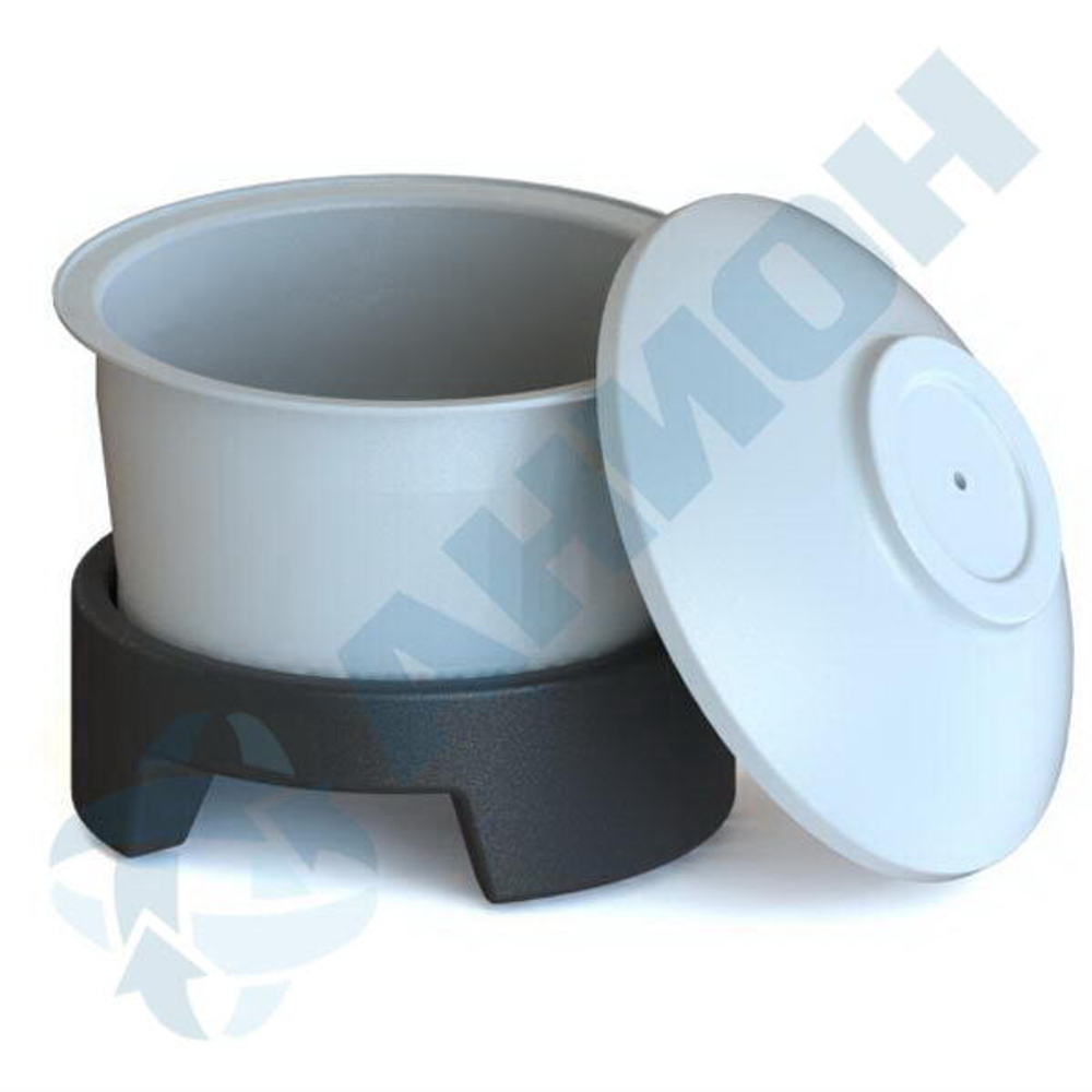 Емкость цилиндрическая 390 л с на подставке Анион 390 л. вертикальная (1170x1170x1120см;белый) - арт.559488