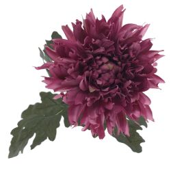 GAEM Цветок искусственный "Хризантема", L25 W20 H80 см