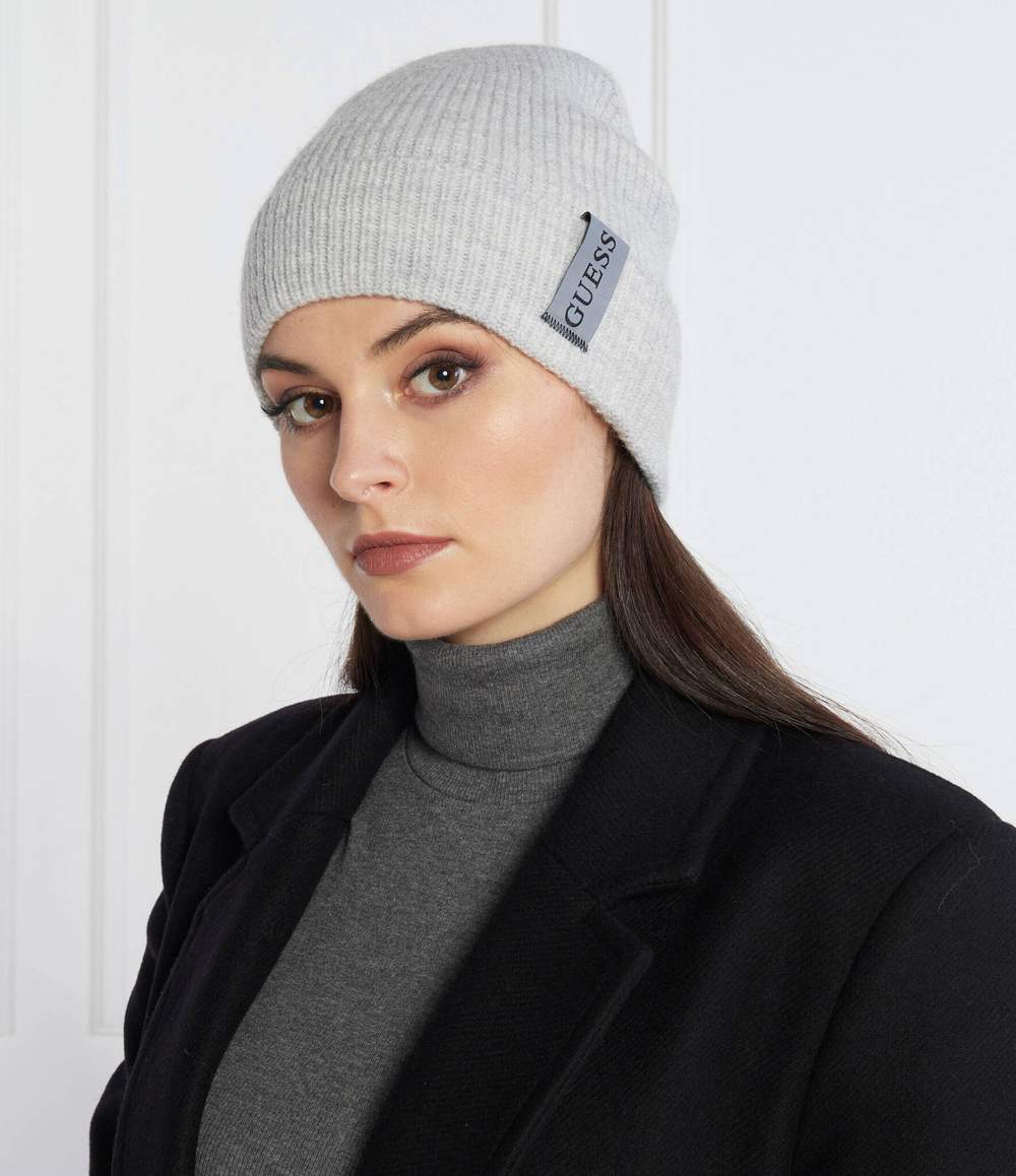 Шапка Guess - серый(AW9962 WOL01)