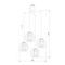 Подвесная люстра TK Lighting 6598 Jaula