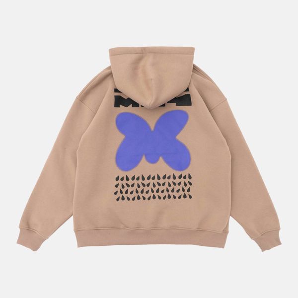 Худи FW23 HD Warm Butterfly Chestnut - фото 2