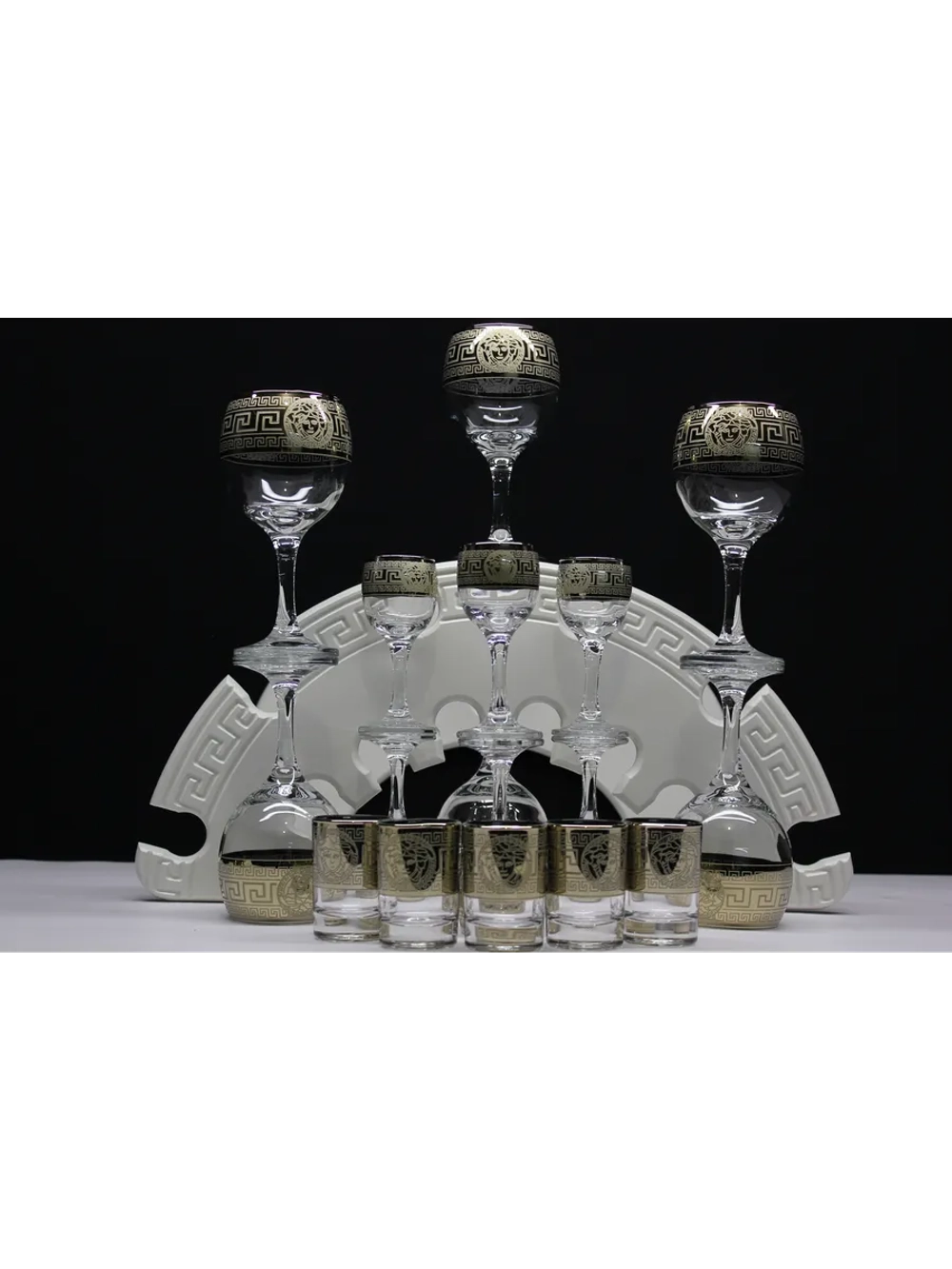 Барный набор 18 предметный с фужером