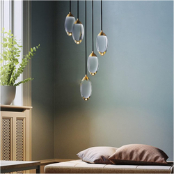 Подвесной светильник MT8848-5H brass