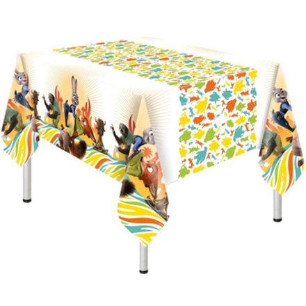 Распродажа Скатерть полиэтиленовая Зверополис   120 X 180см.