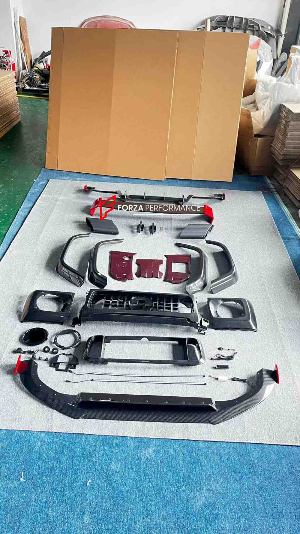 Карбоновый обвес для Mercedes-Benz G-Class G63 W463A/W464 2021+ Мерседес Гелик гелентваген