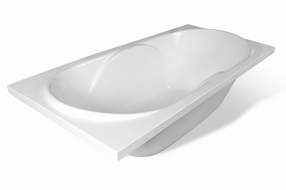 Ванна из литьевого мрамора Эстет Астра 170х80 белая, ФР-00000620