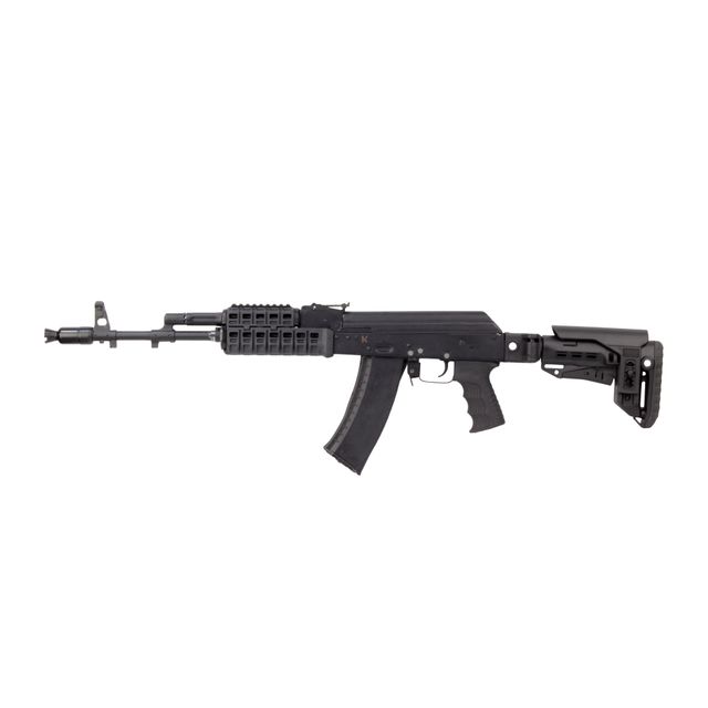 Складной приклад АКМ с подщечником, DLG Tactical