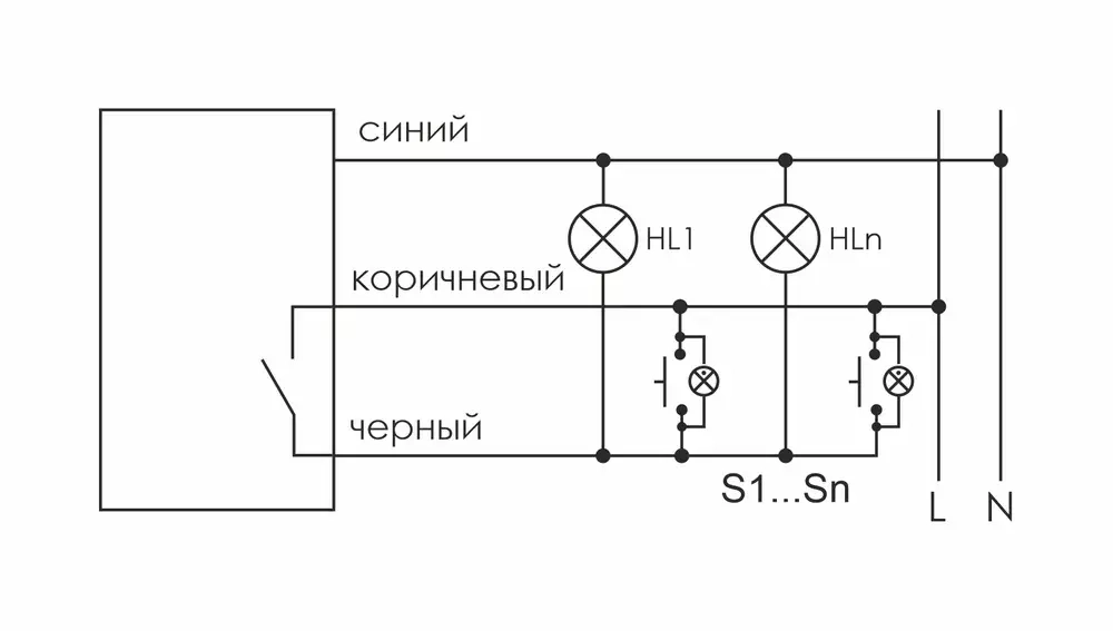 Автомат лестничный с таймером ASO-220 230В 10А 1Z IP65