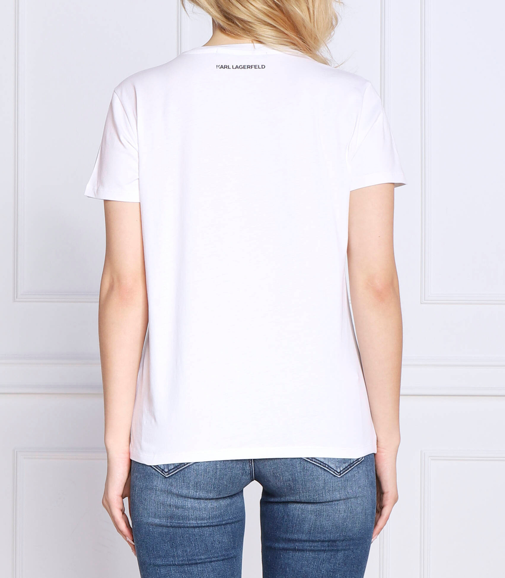 футболка ikonik 2.0 Karl Lagerfeld - белый(230W1700)