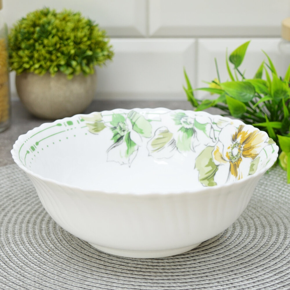 Салатник 1200мл 20см Casual, стеклокерамика